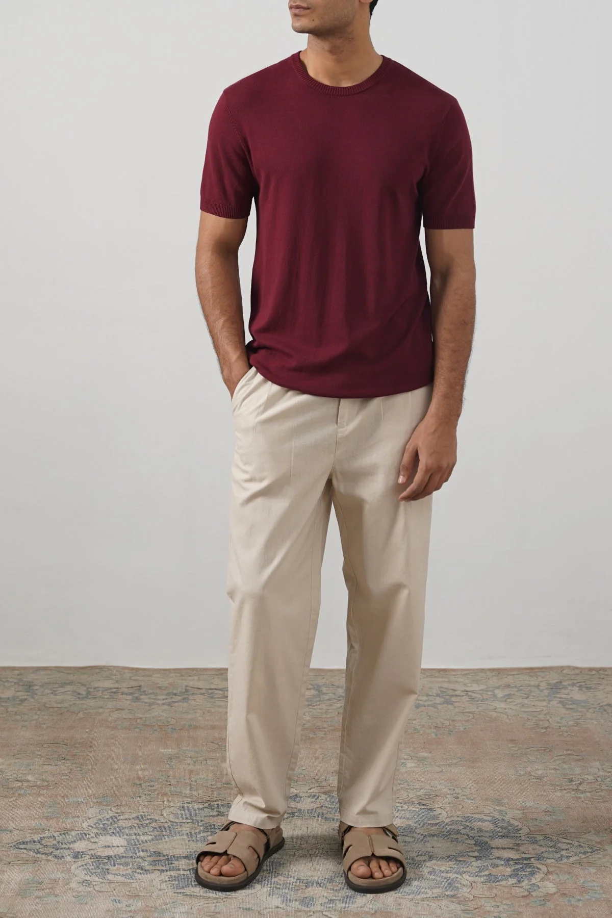 VISCOSE KNIT TEE - Image 3