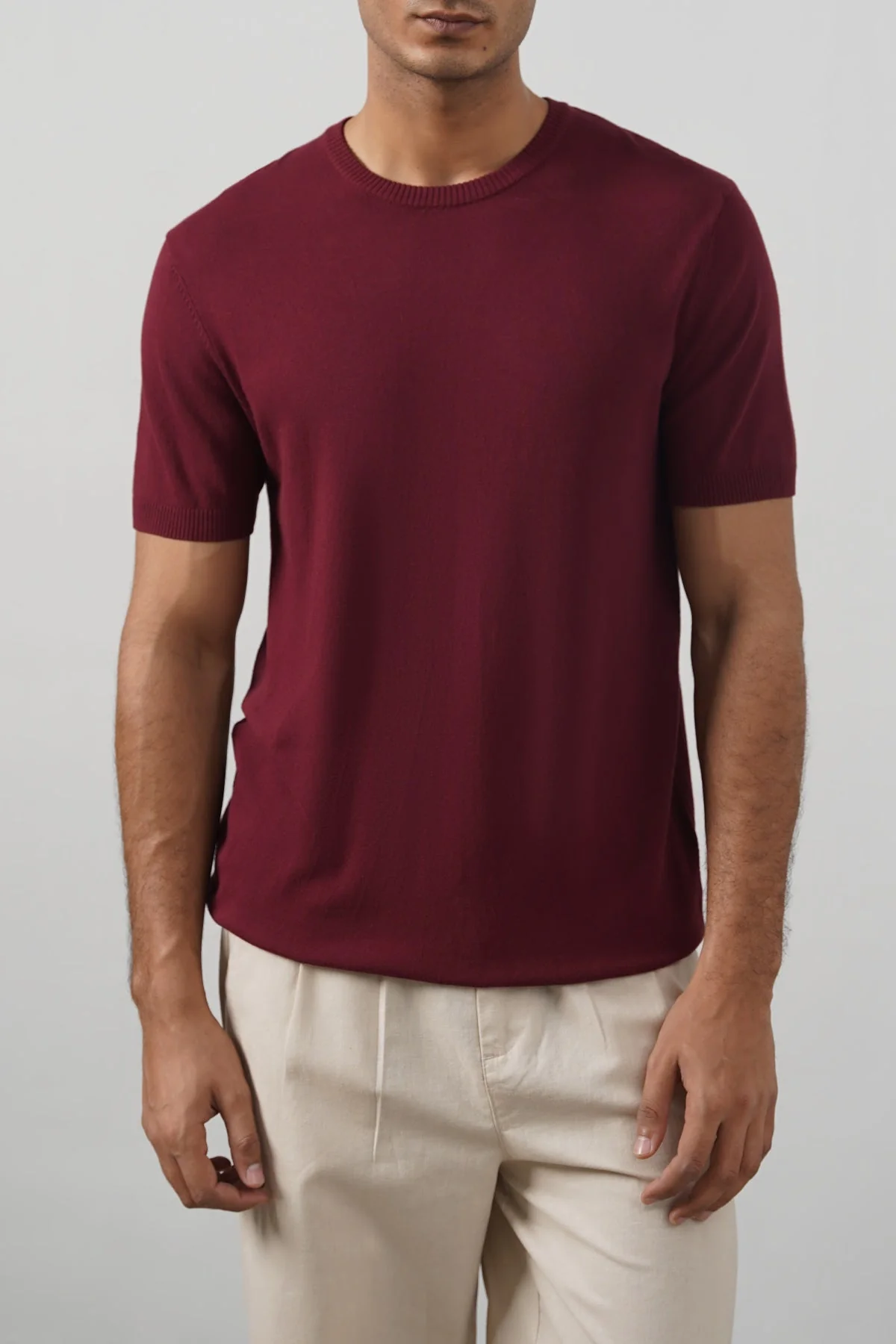 VISCOSE KNIT TEE - Image 5