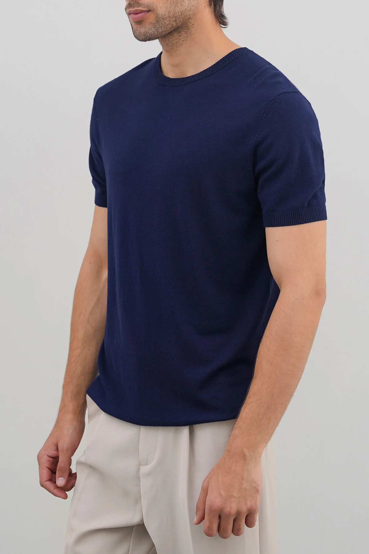 VISCOSE KNIT TEE