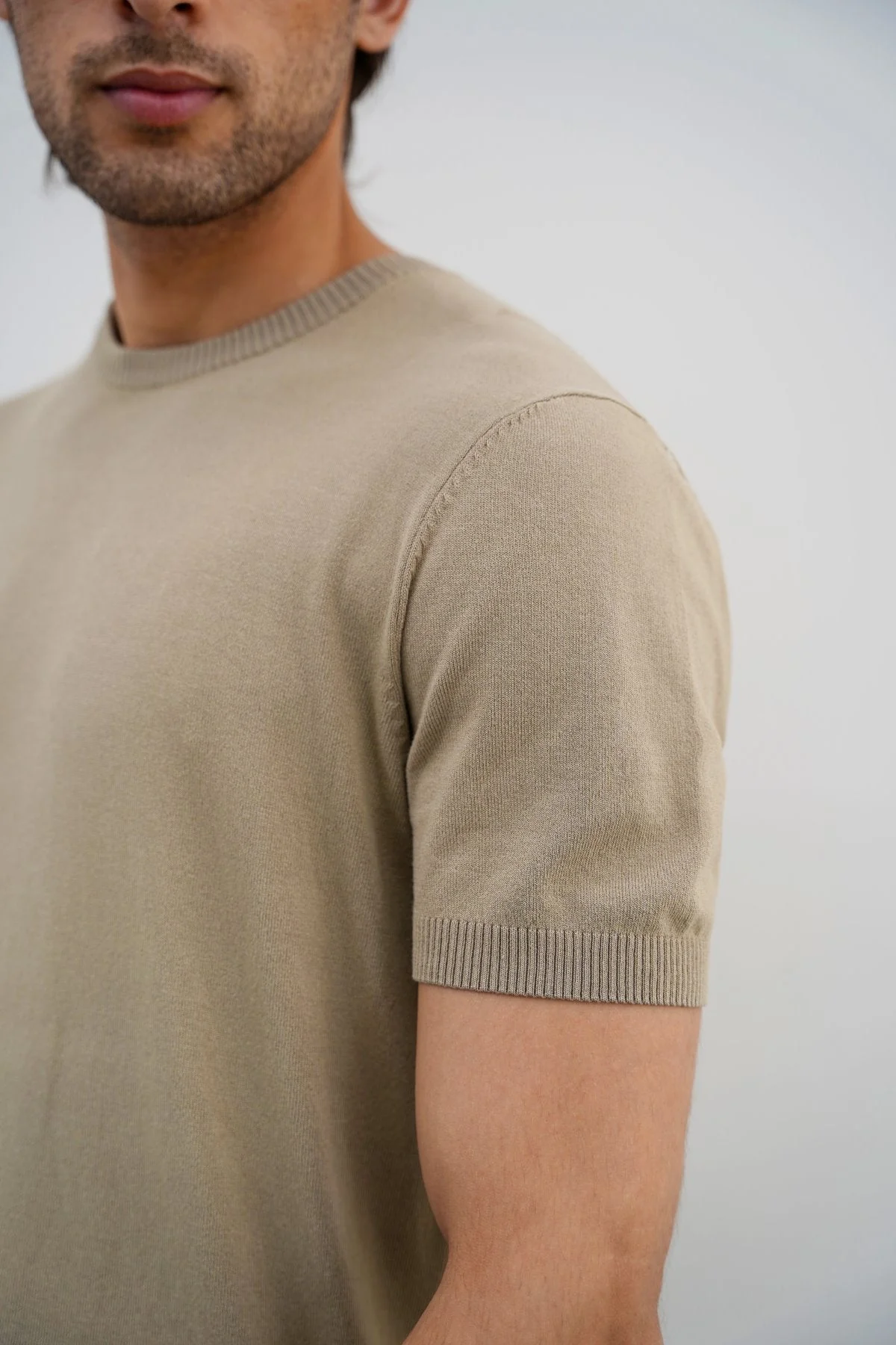 VISCOSE KNIT TEE - Image 3