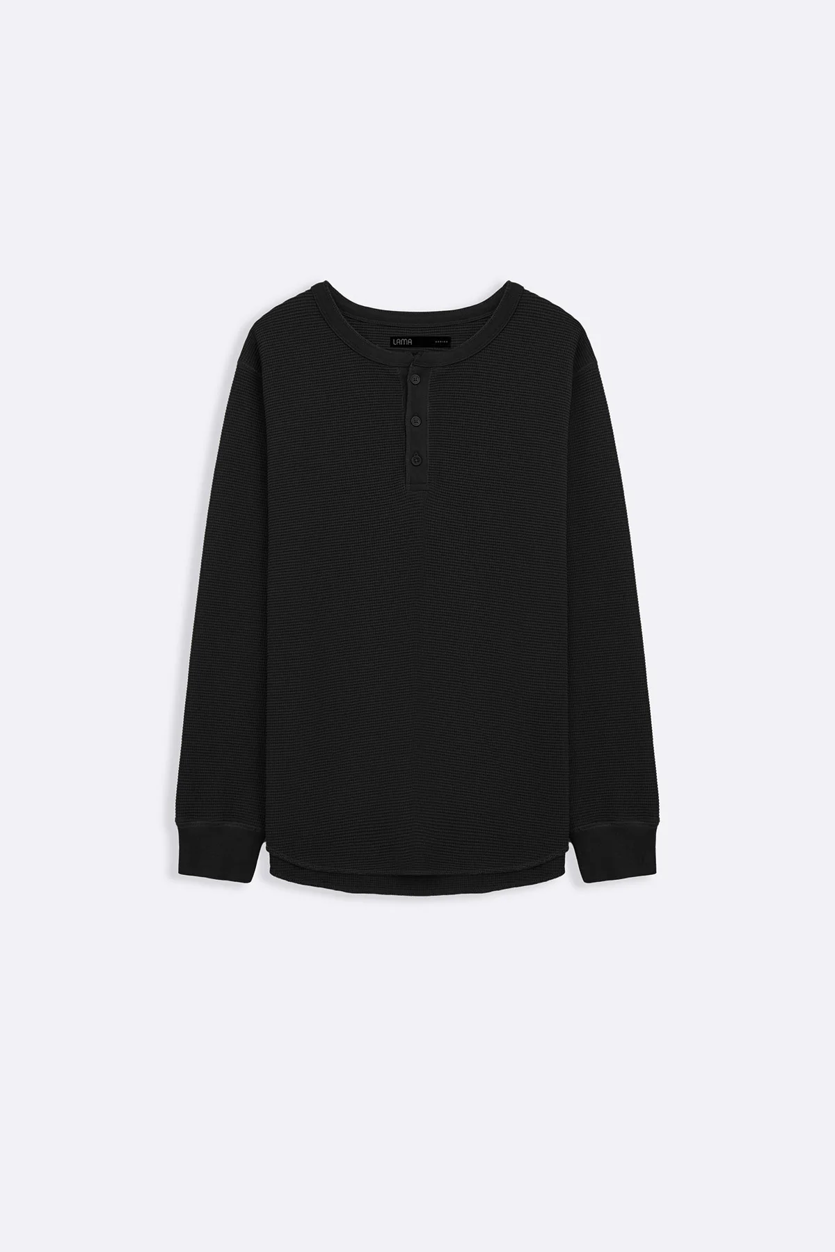 WAFFLE KNIT T-SHIRT