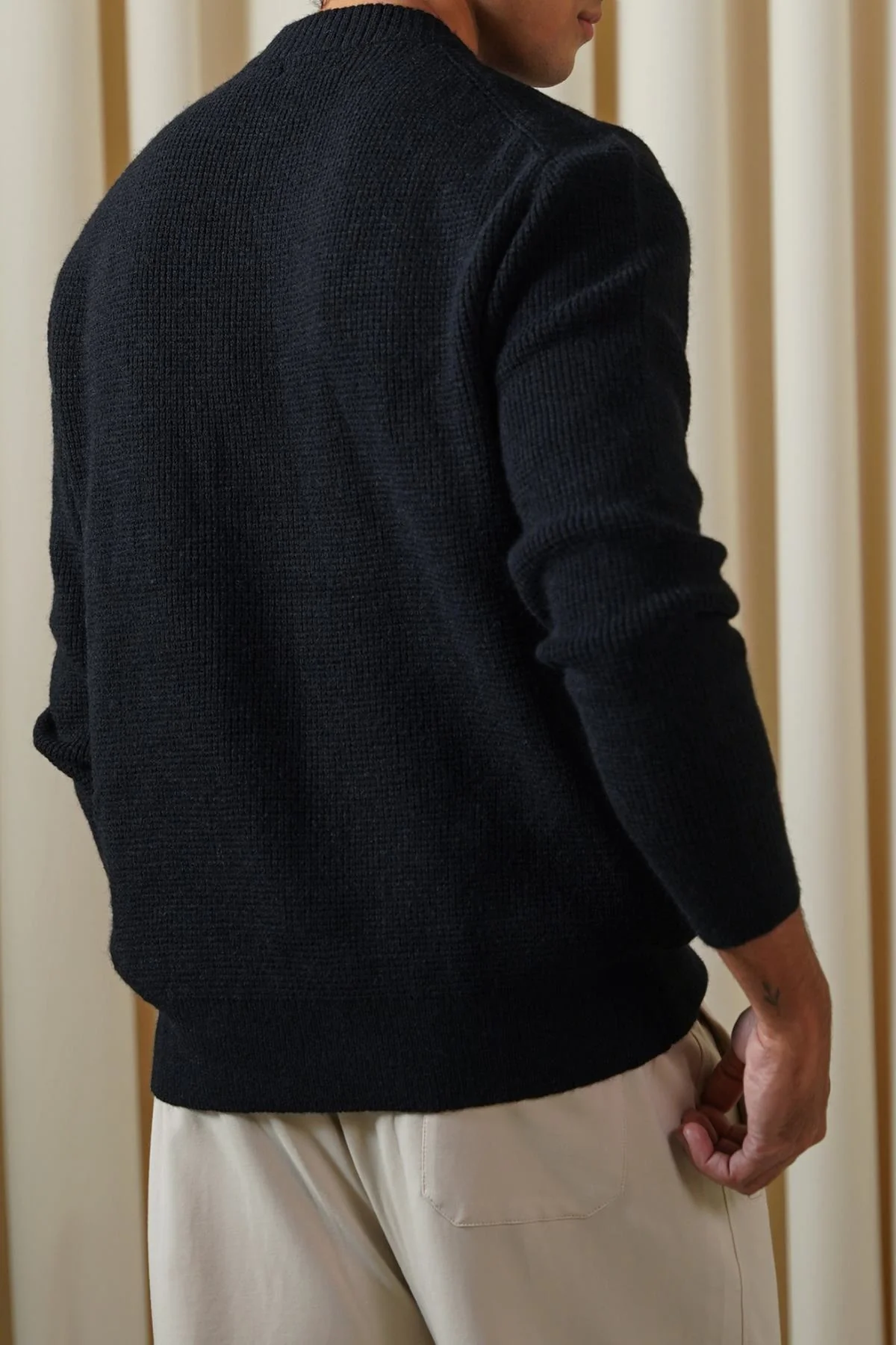 WAFFLE KNIT SWEATER - Image 5