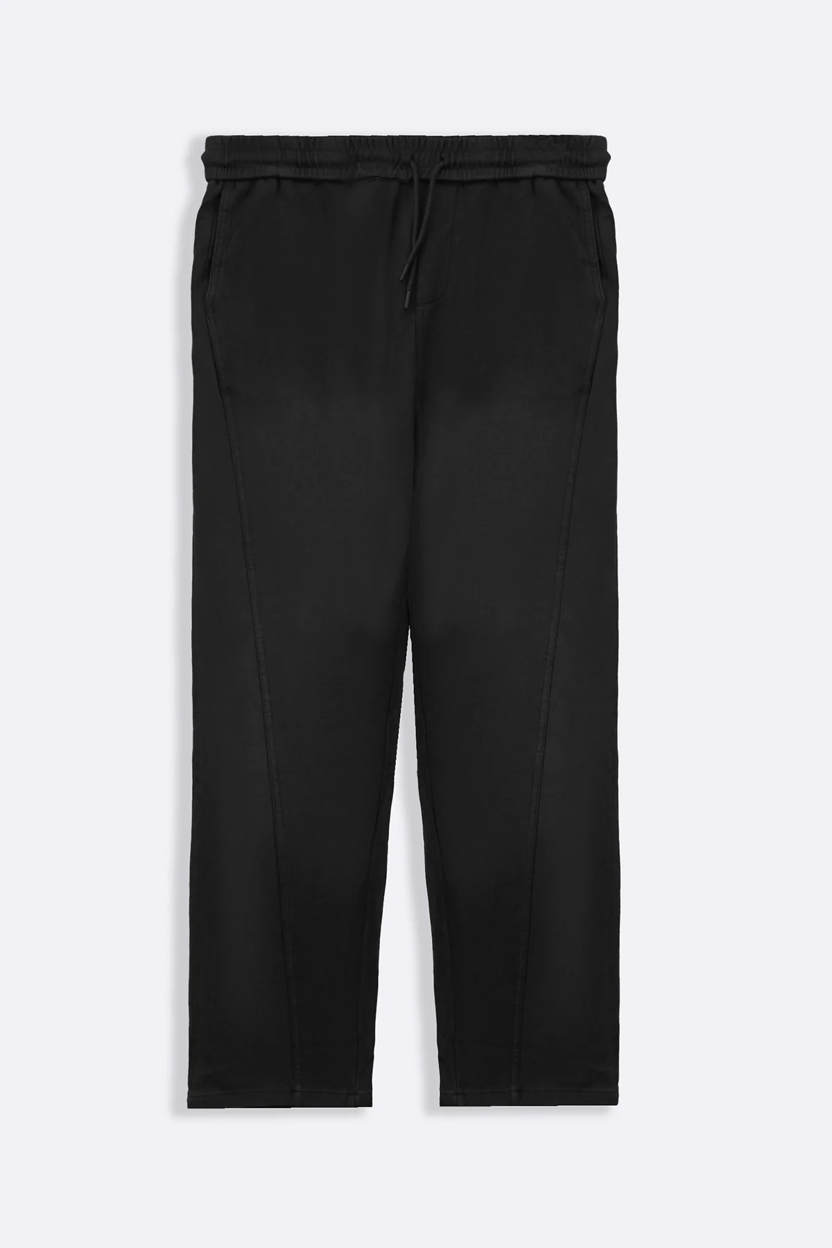 WASHED-EFFECT PANTS