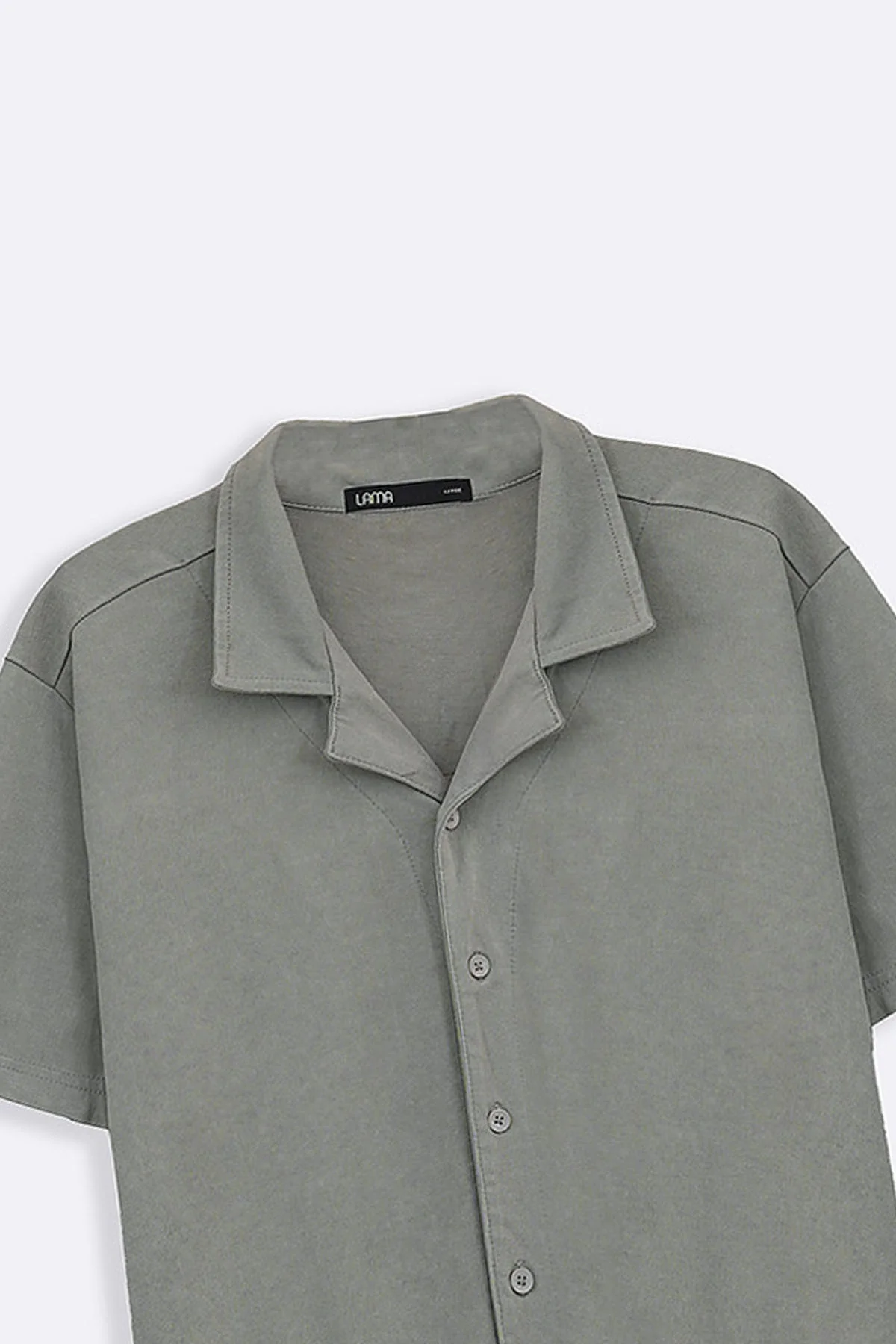 WASHED EFFECT SAFARI SHIRT - Image 6
