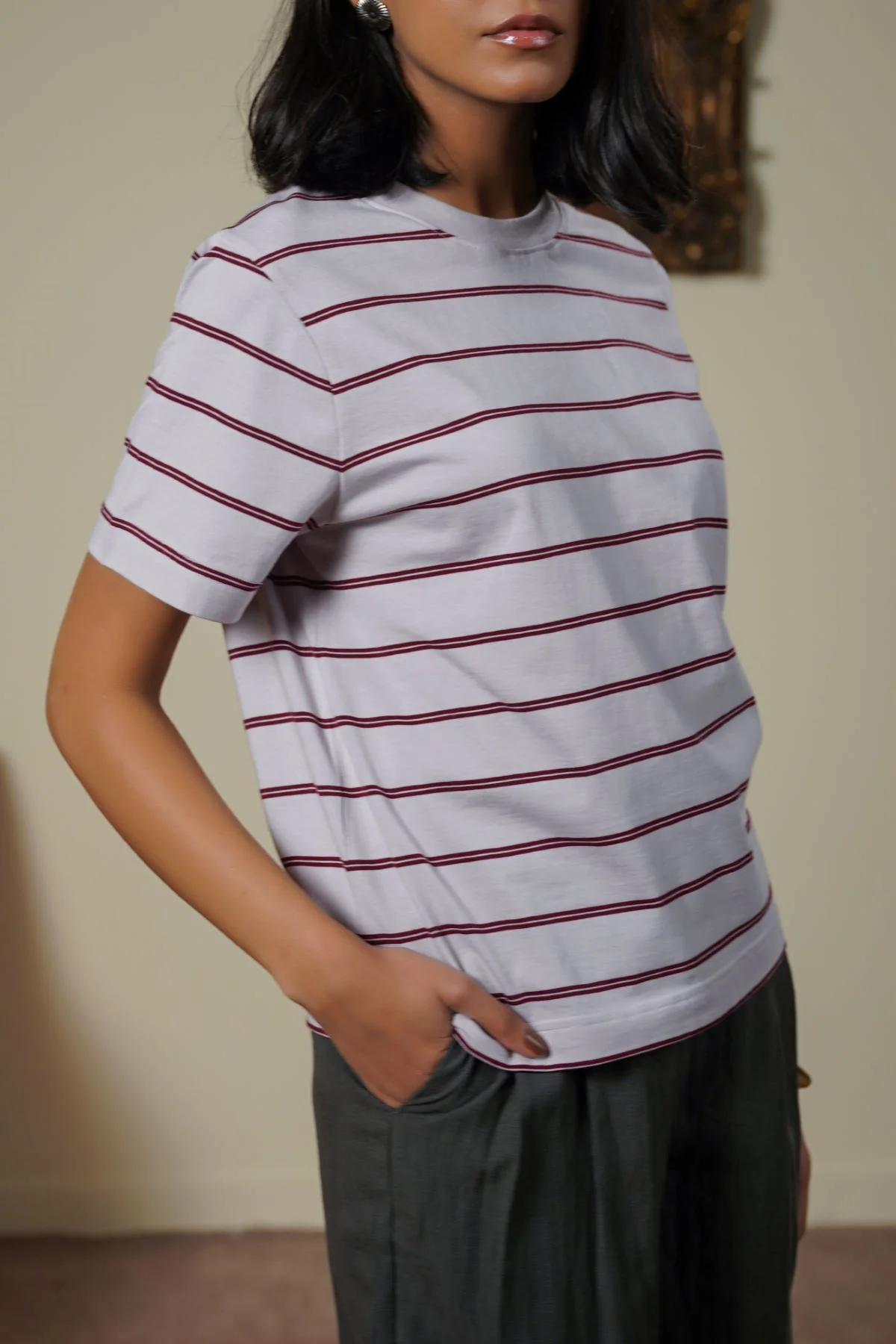 WEEKEND STRIPE TEE - Image 3