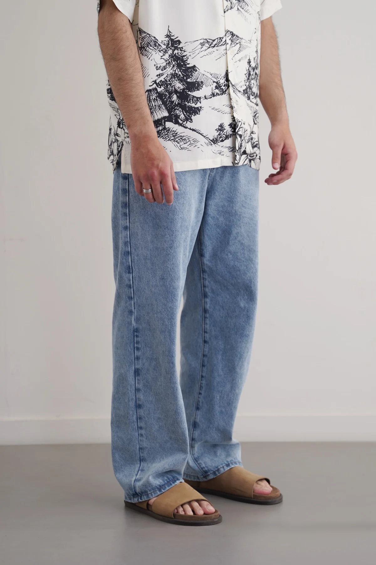 WIDE LEG JEANS - Image 3