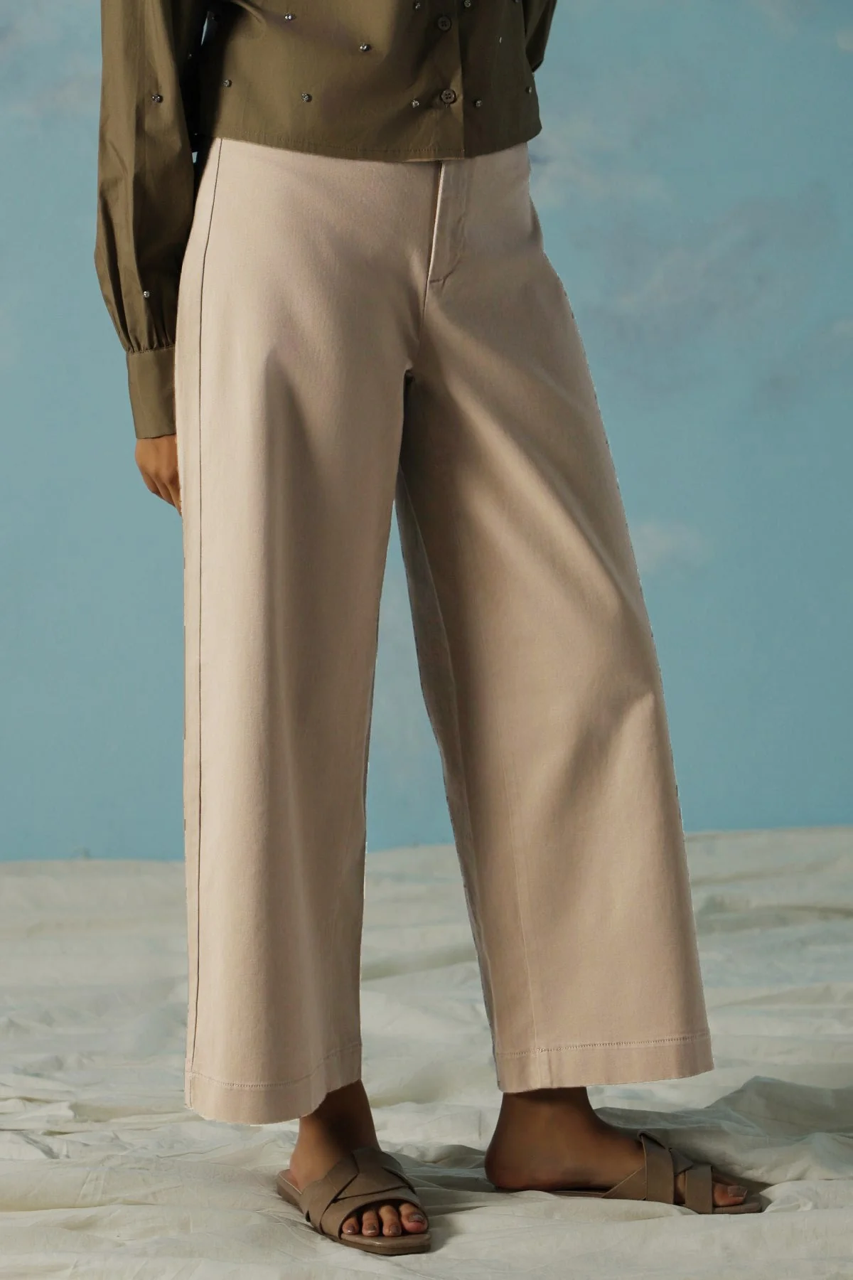 WIDE LEG PANTS - Image 3