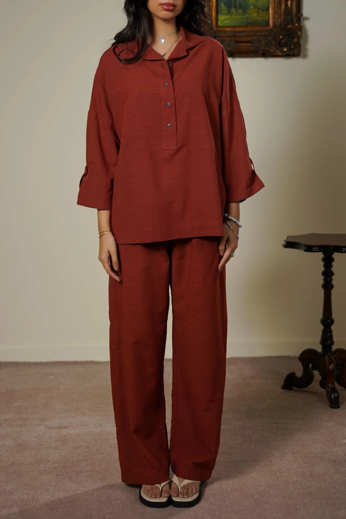 WIDE SUMMER PANTS - Image 3