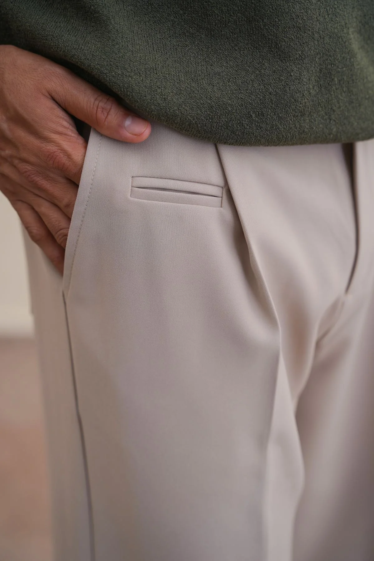 WIDE TAILORED PANTS - Image 4