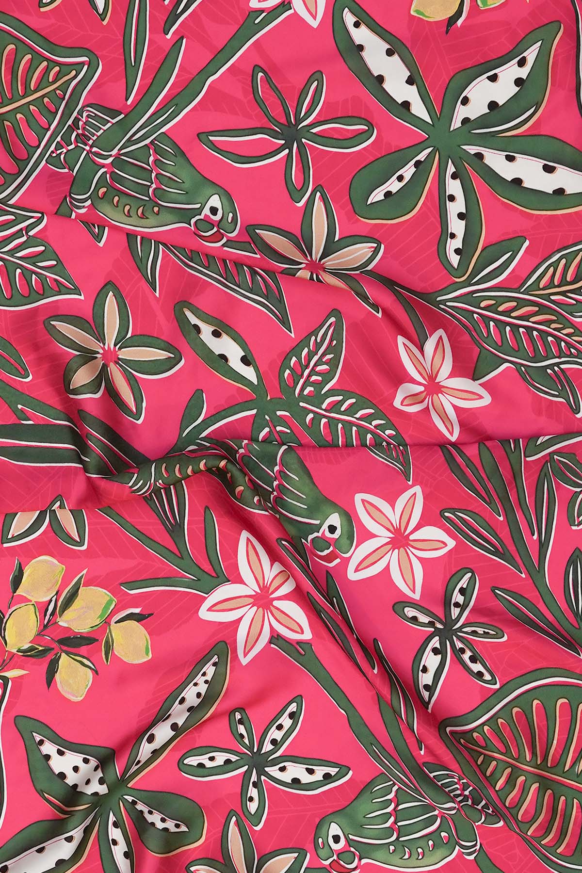 WILDFLOWER PINK SCARF - Image 2