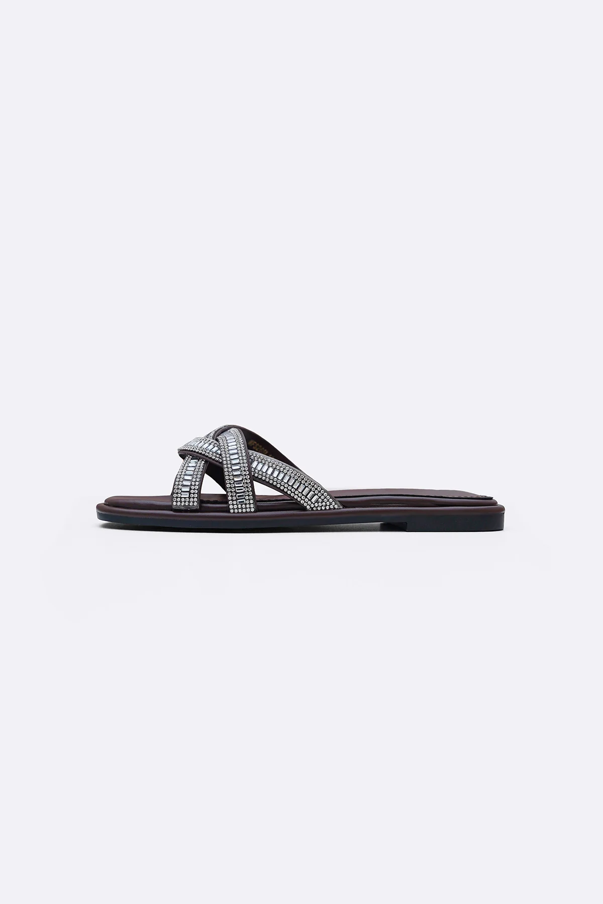 MERINO STUDDED SLIDES