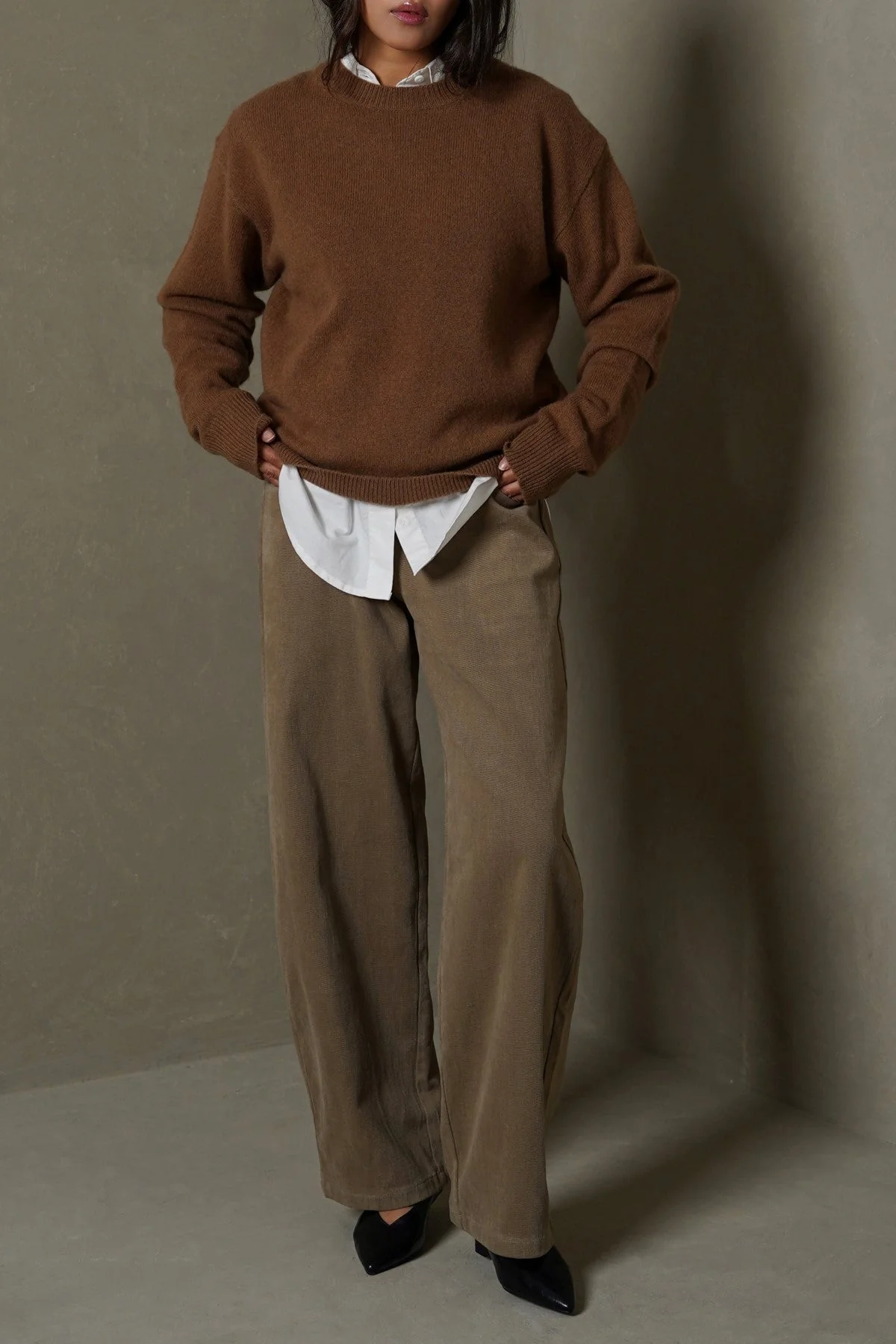 PURE WOOL JUMPER - Image 3