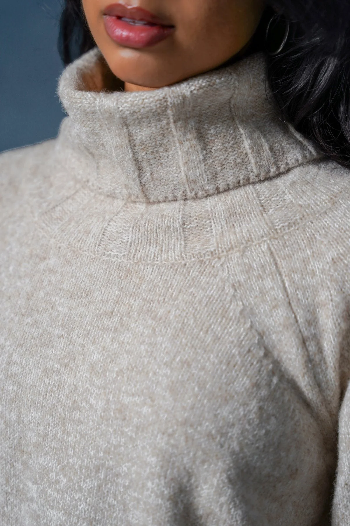 MOROCCO RIB SLEEVE SWEATER - Image 2