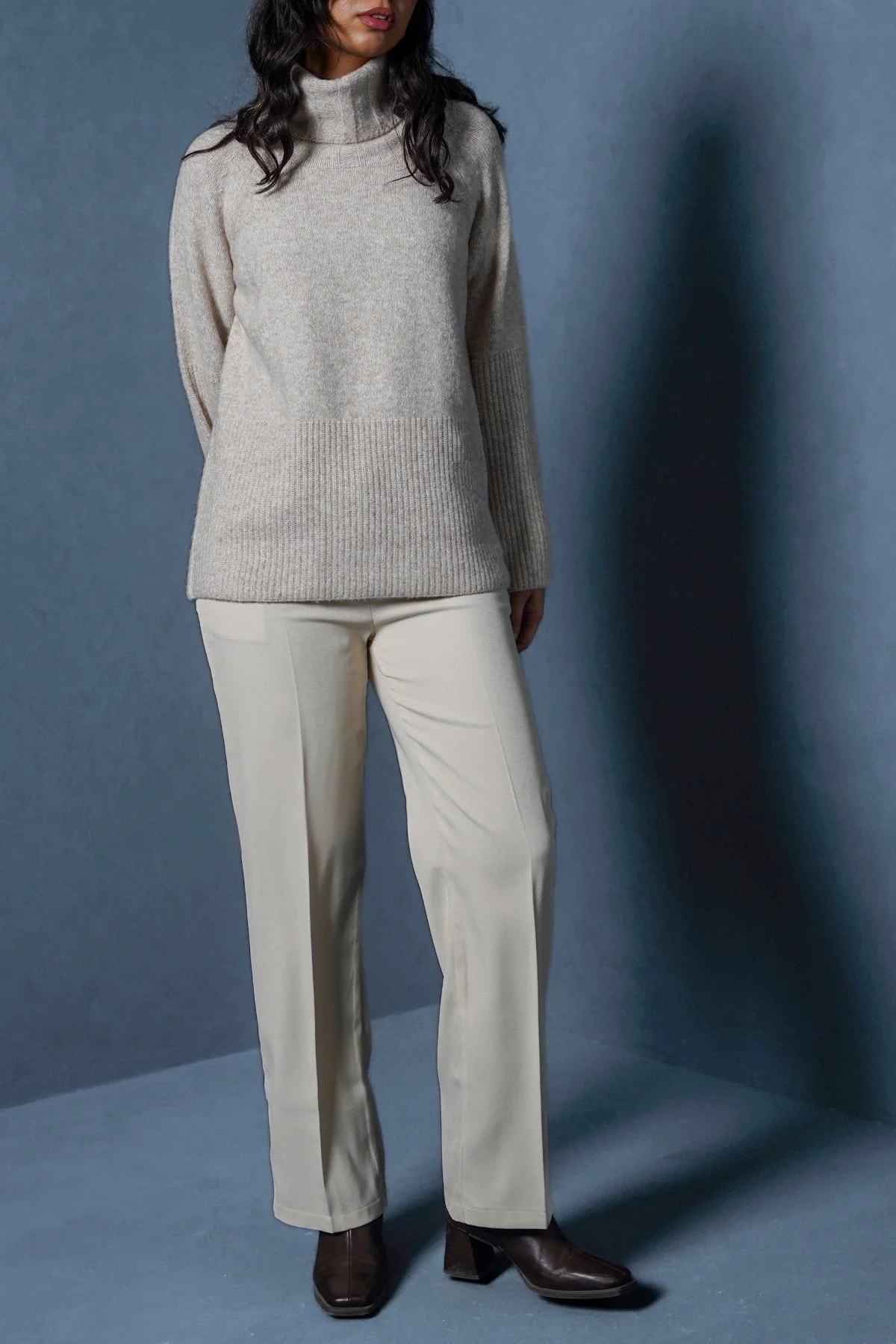 MOROCCO RIB SLEEVE SWEATER - Image 3