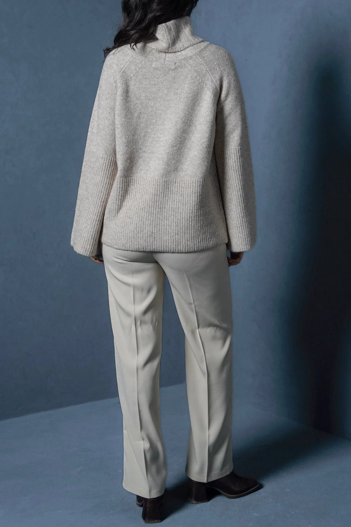 MOROCCO RIB SLEEVE SWEATER - Image 6