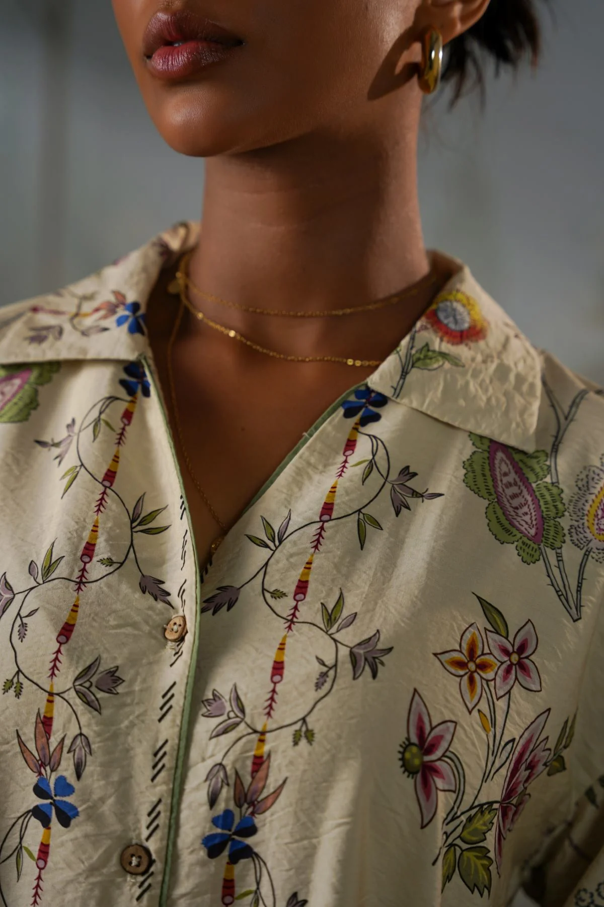 VINTAGE FLORAL SHIRT - Image 5
