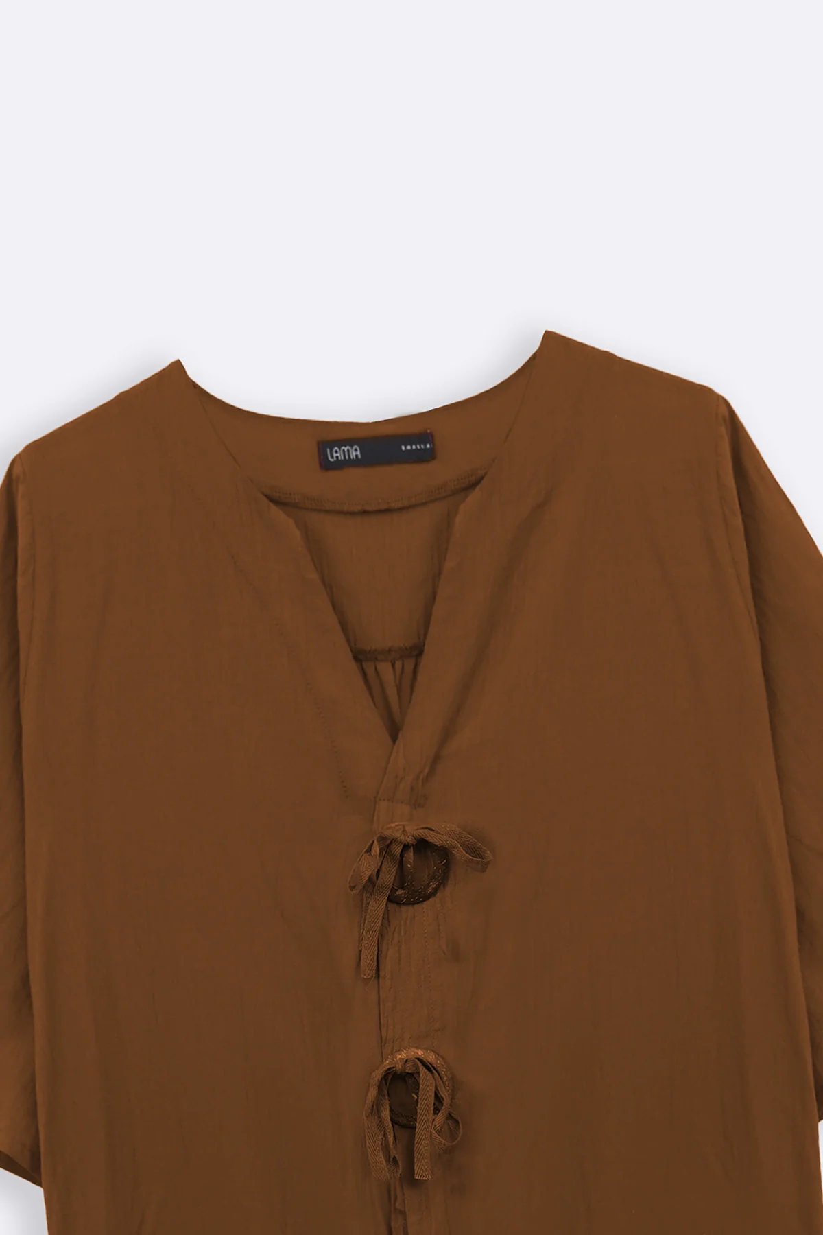 WOOD KNOT COTTON TUNIC - Image 7