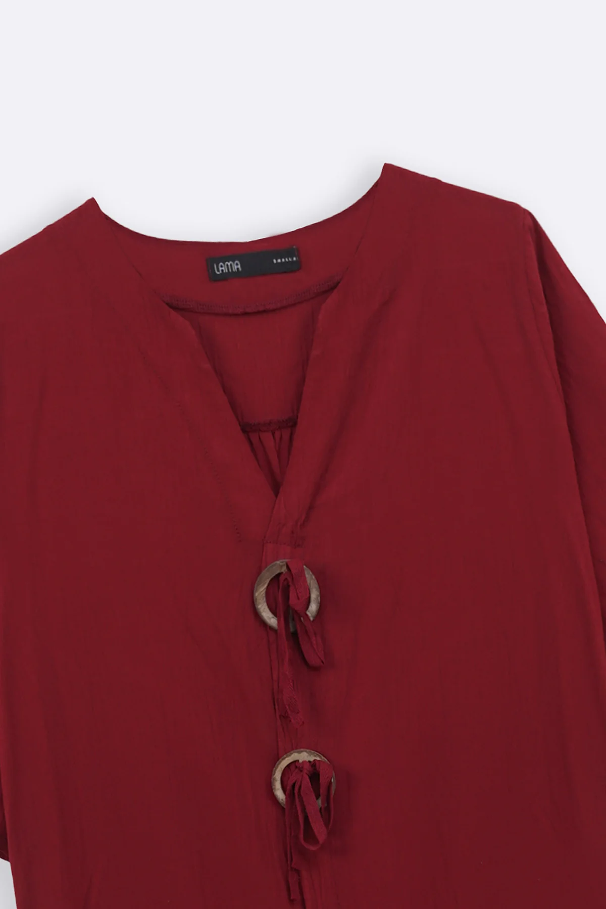 WOOD KNOT COTTON TUNIC - Image 7