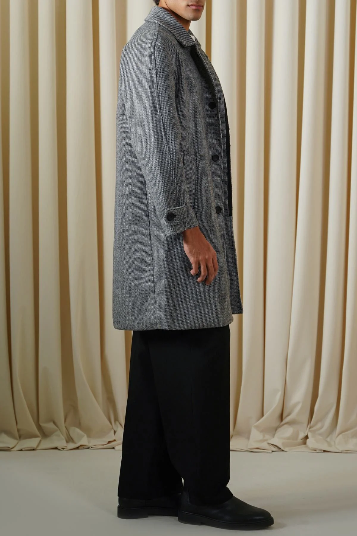 WOOL-BLEND OVERCOAT - Image 5