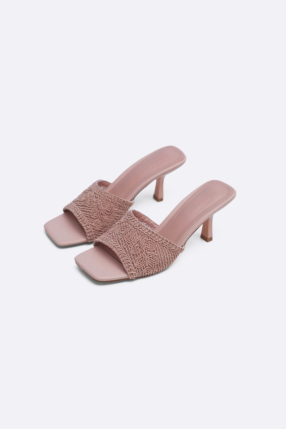 WOVEN MINI HEELS - Image 6