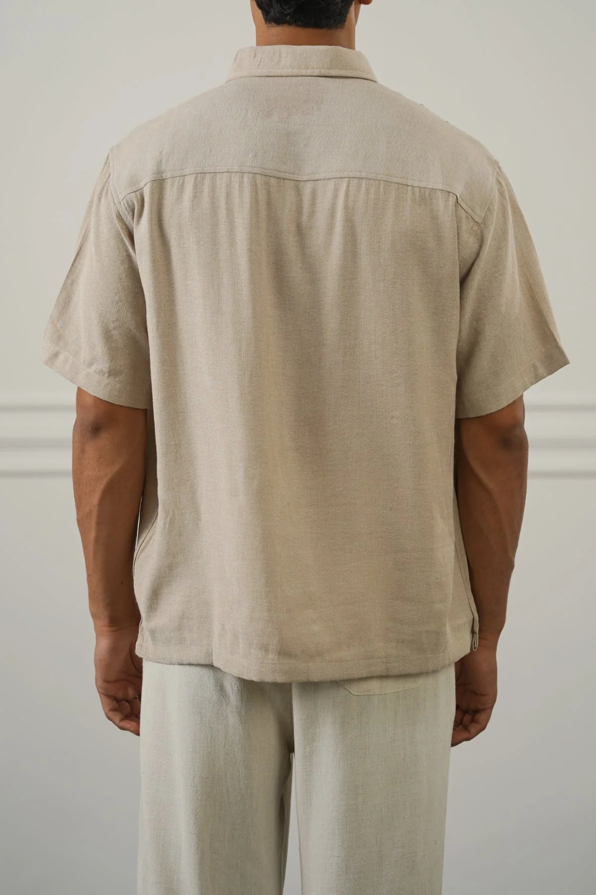 WOVEN POLO SHIRT - Image 6