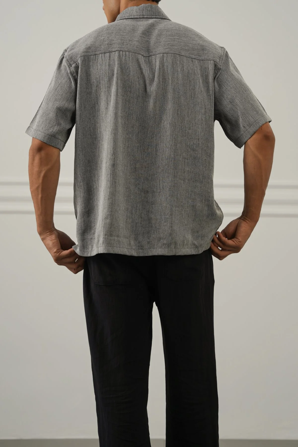 WOVEN POLO SHIRT - Image 5