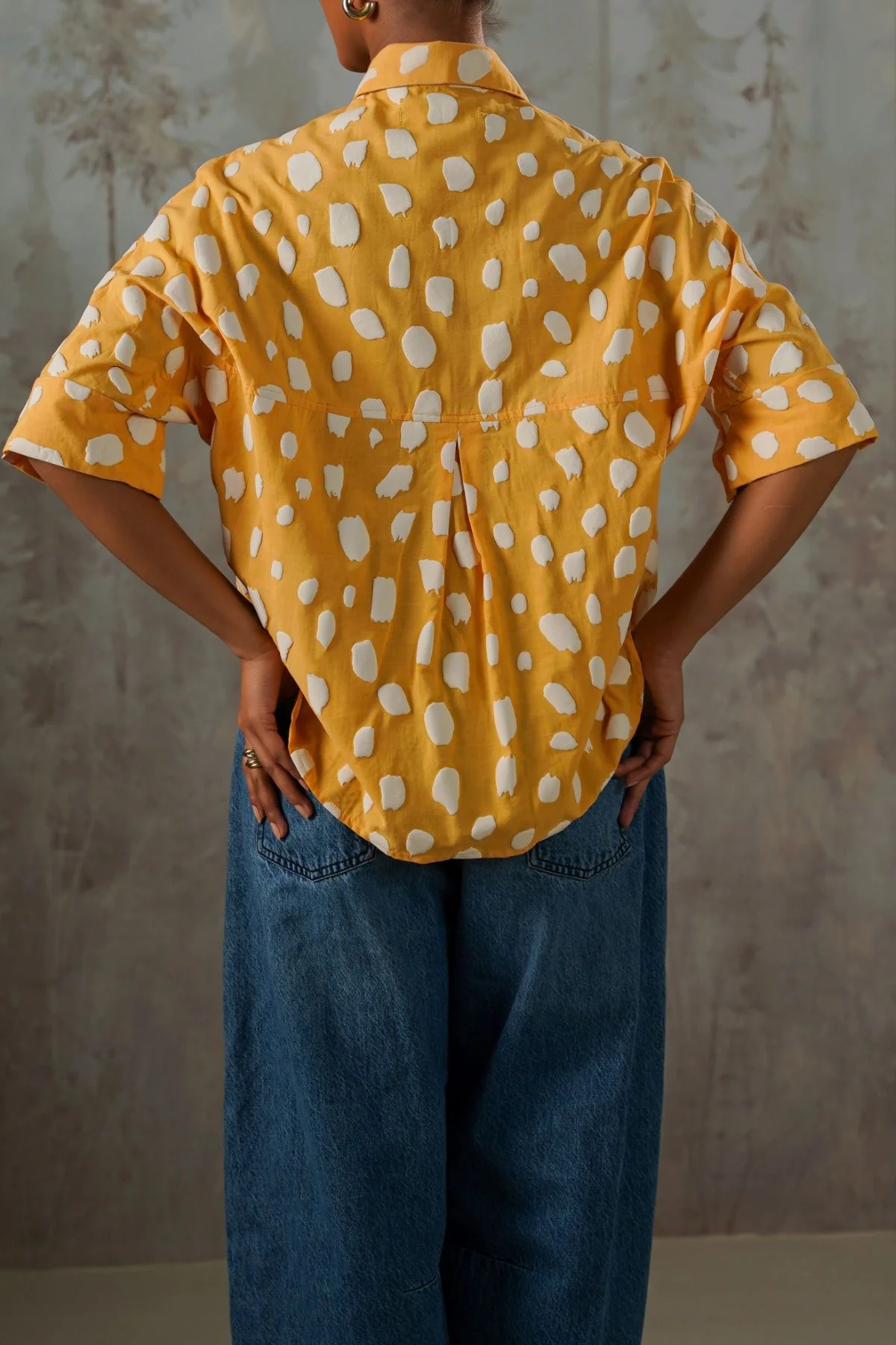 YELLOW MOSS SAFARI SHIRT - Image 6