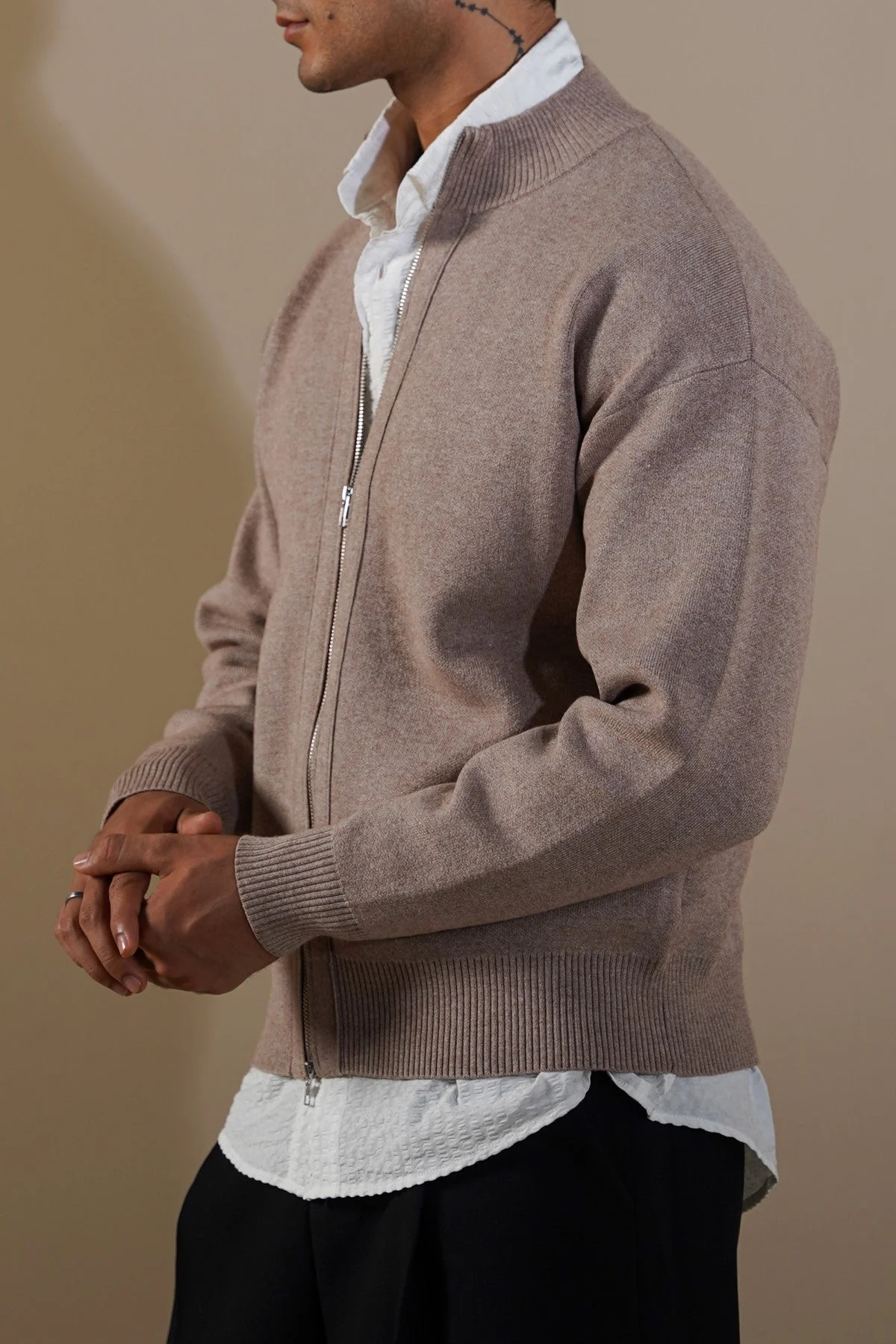 ZIP-UP CARDIGAN - Image 4