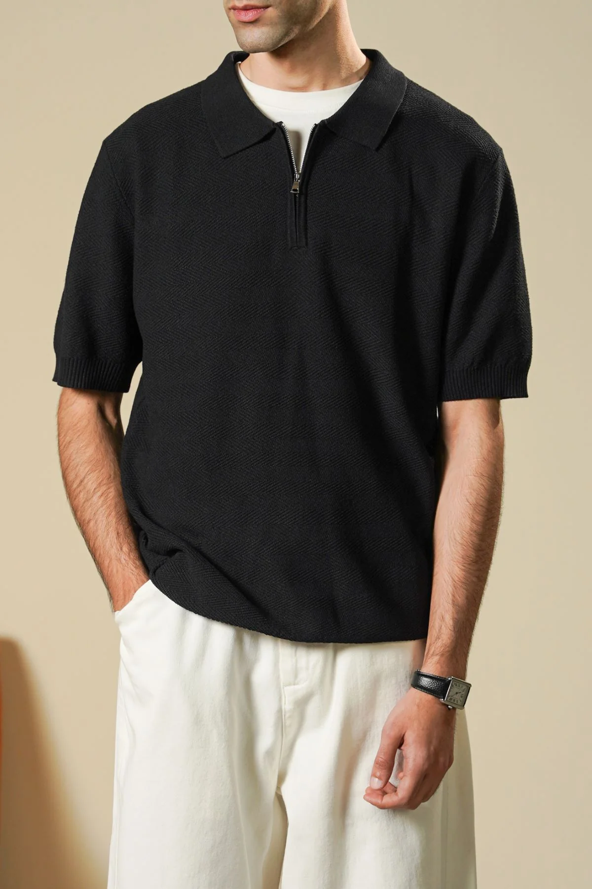 ZIPPER POLO