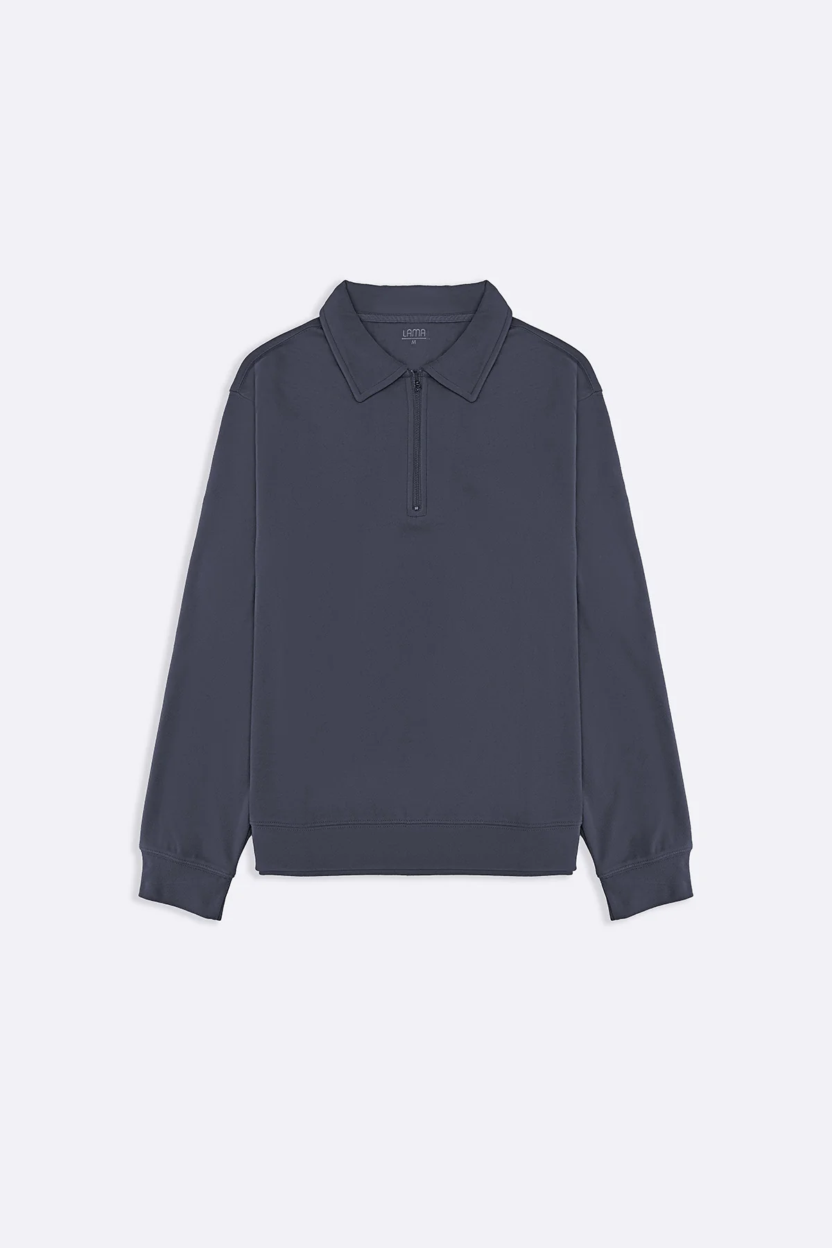 ZIPPER POLO SWEATSHIRT - Image 4